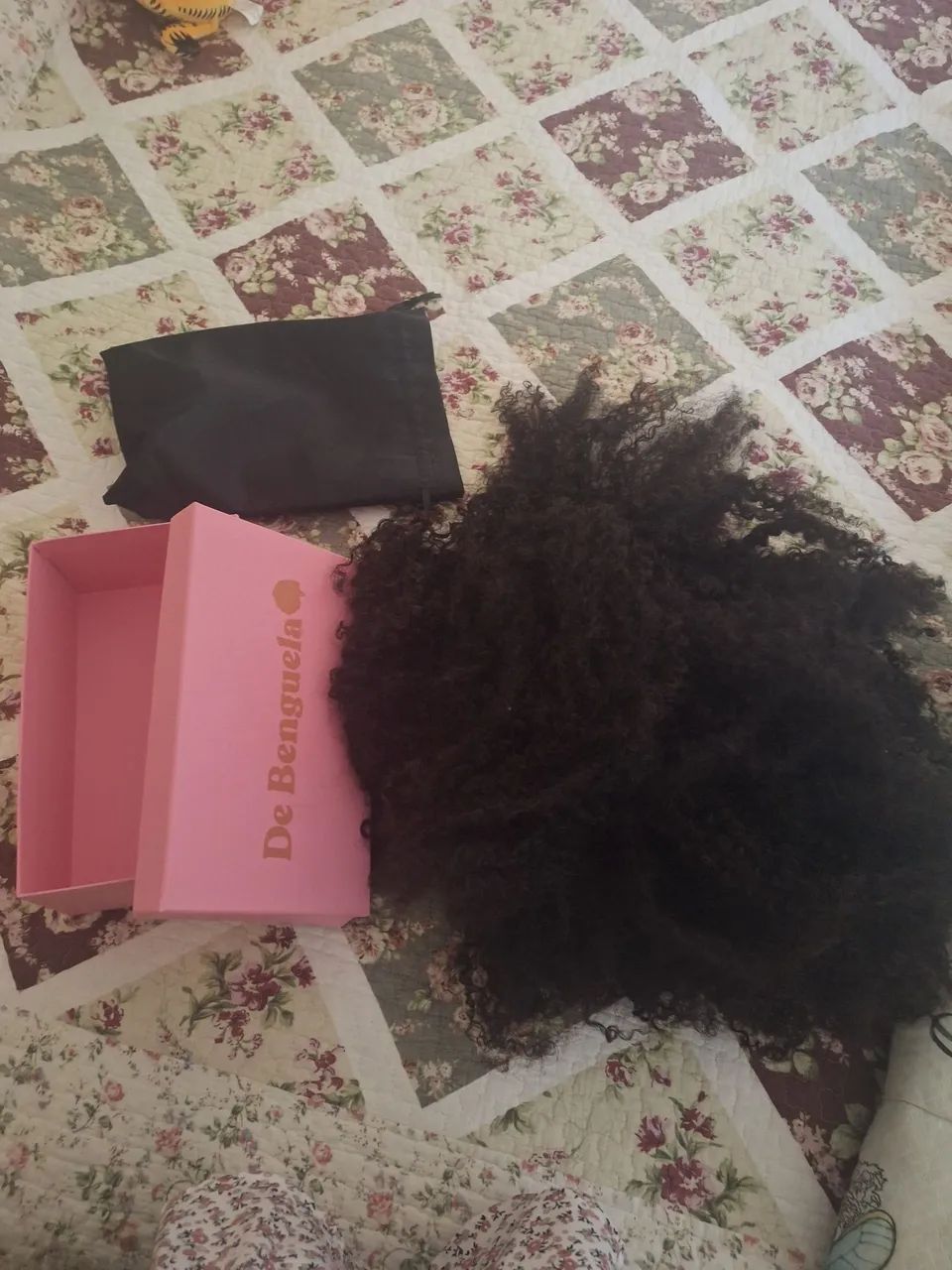 Peruca De benquela - Cabelo humano crespo afro - Foto 4