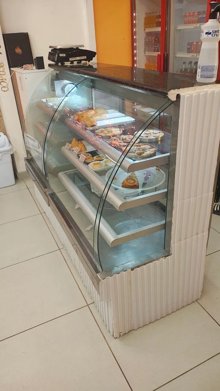 Balcão expositor refrigerado e seco para comércio - Foto 2