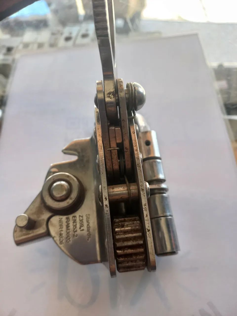 trava-quedas deslizante para corda - Foto 2