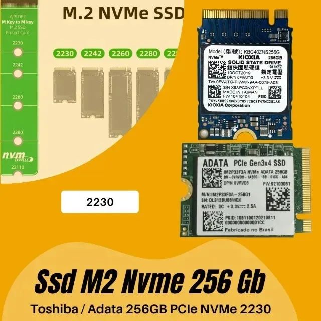 sd M.2 2230 Nvme 256gb Adata Pcie Gen4x4