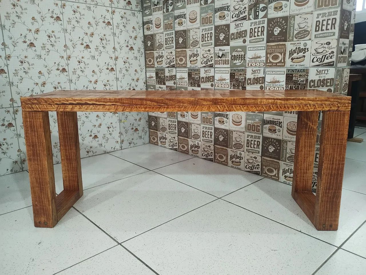 BANCO SAPATEIRA EM MADEIRA MACIÇA - TENHO PRONTA ENTREGA E FAÇO SOB MEDIDA. - Foto 2
