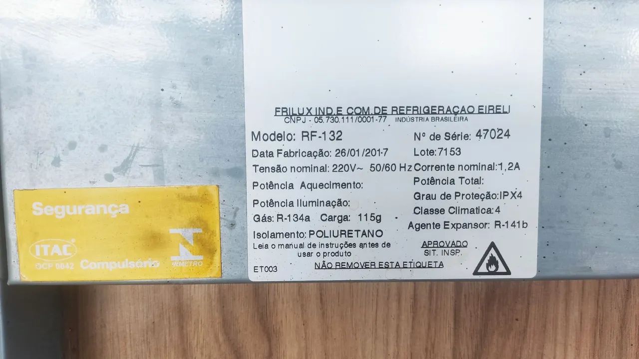 Réchaud Refrigerado Frilux RF 132 - Foto 3