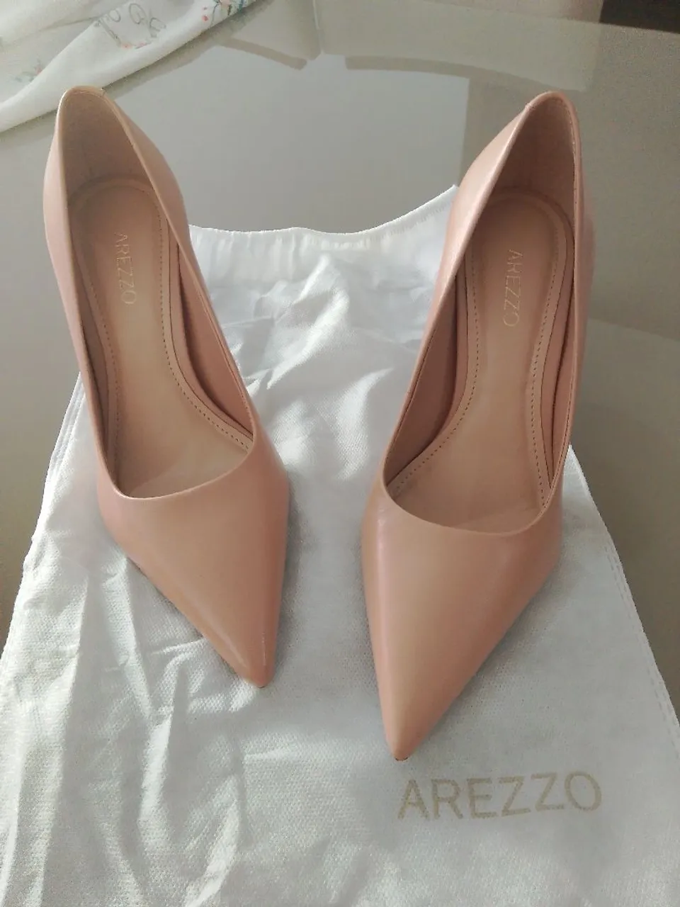 Scarpin Arezzo Nude, TAM 33