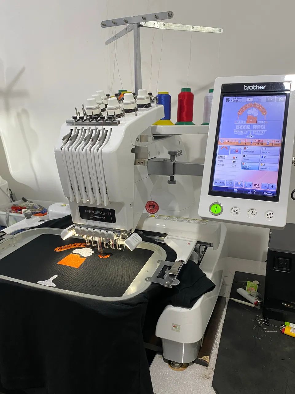 Vendo Máquina de Bordar brother PR655 - Foto 5