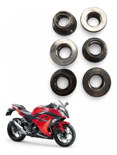 Kit Porca Coroa Kawasaki Ninja 300 2013