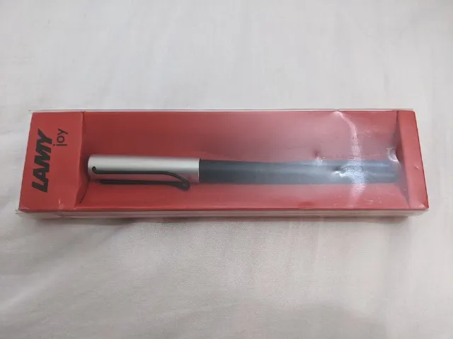 Lamy Joy caneta tinteiro preta 1,1mm + conversor Z28 + cartucho de tinta azul T10