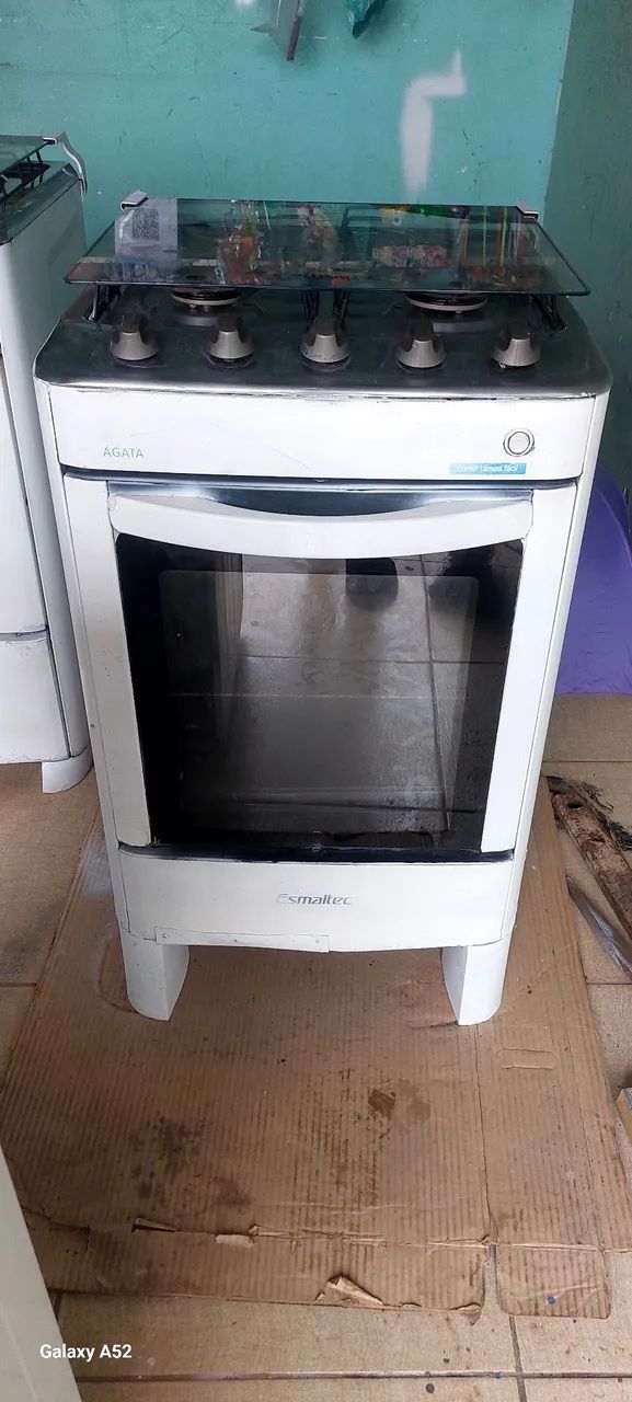 Fogão a Gás Agata Esmaltec - 4 Bocas