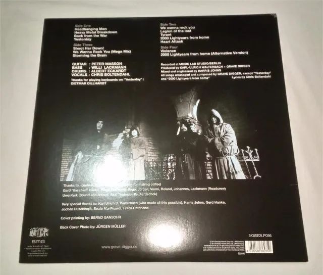 Grave Digger - Heavy Metal Breakdown - Vinil Duplo Red  - Foto 2