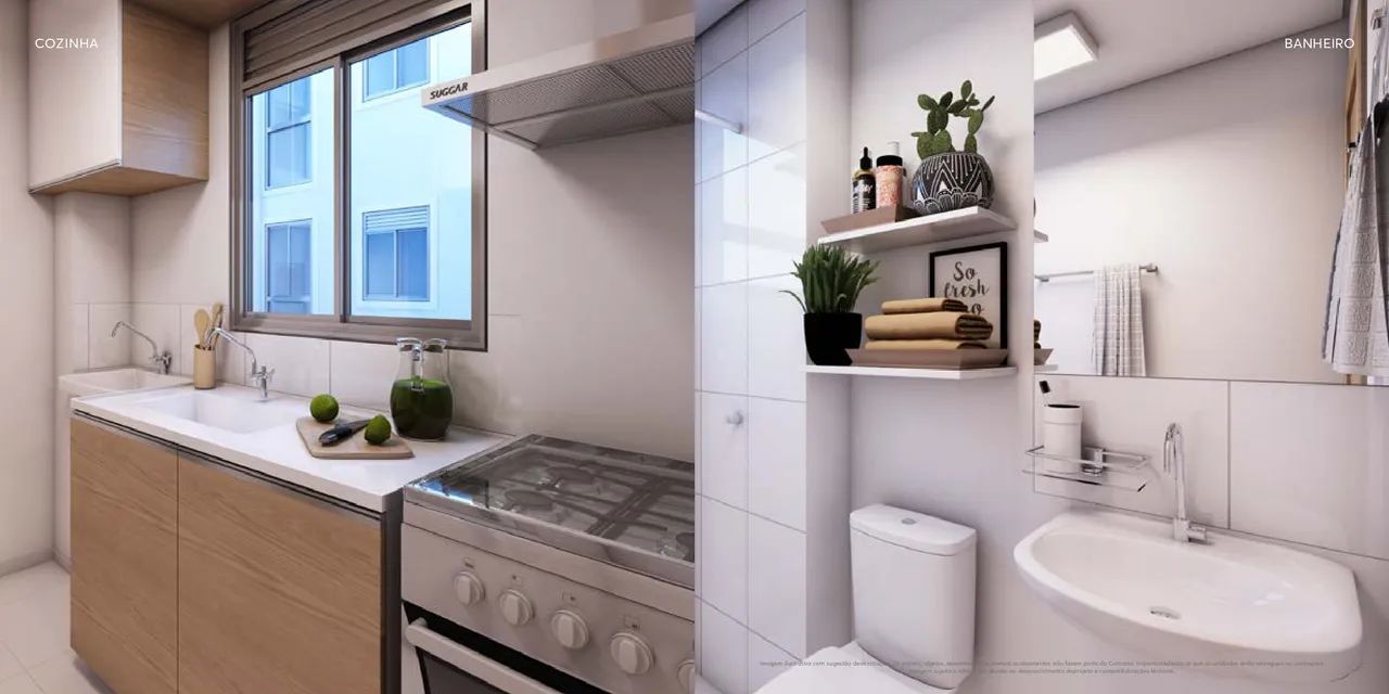 Vendo Apartamento Jardim Alvorada com 2 quartos, com lazer completo - Foto 4