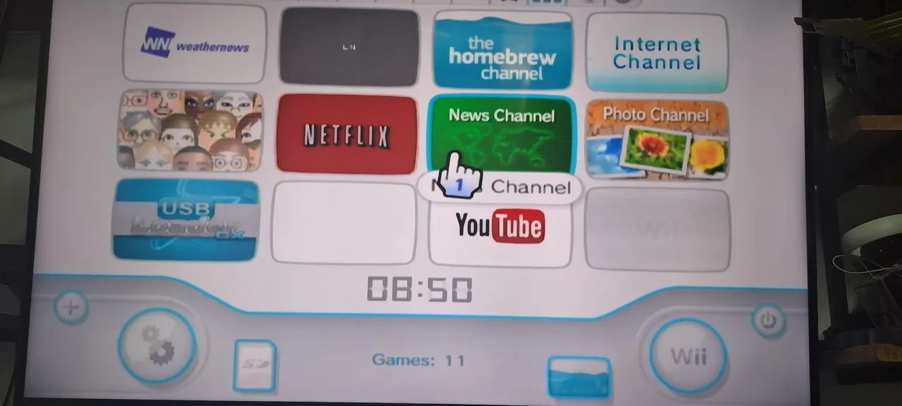 Nintendo wii branco desbloqueado - Foto 4