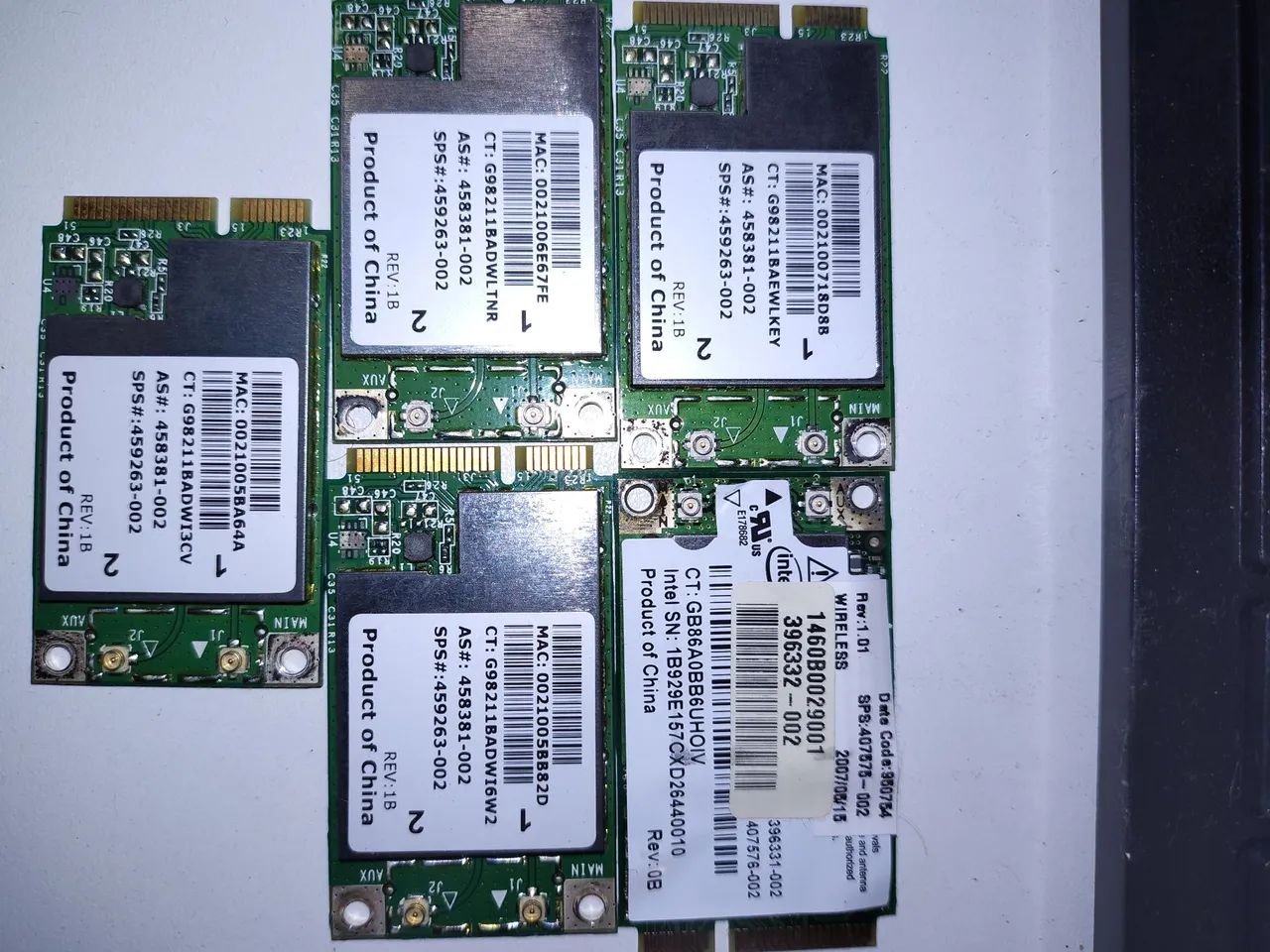 Placa de Rede Wireless Intel 146080029001