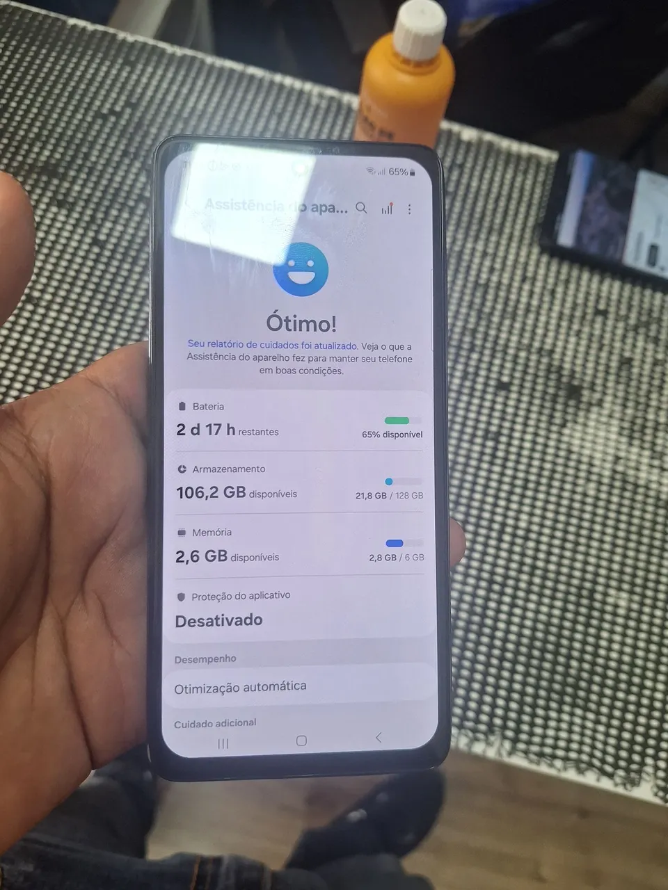 Samsung a52 funcionando perfeitamente barato