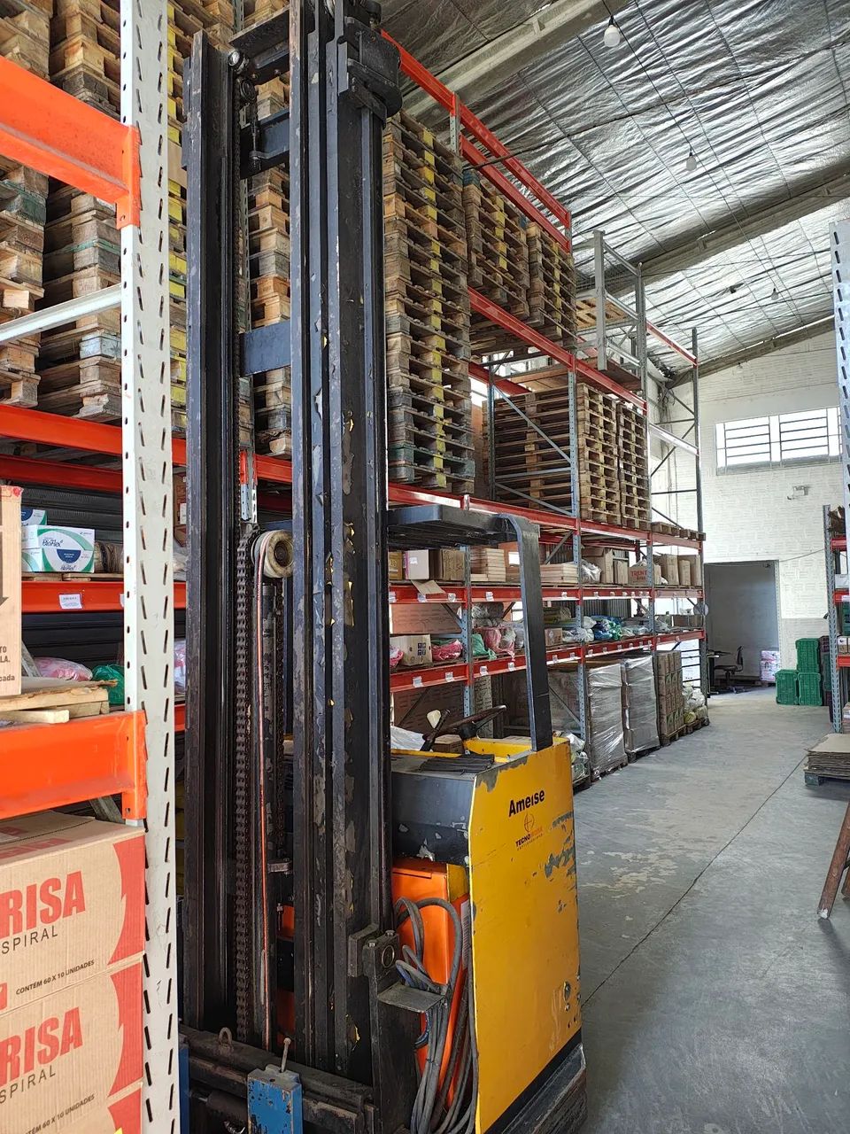 Empilhadeira Elétrica Ameise - usada e operando  - Foto 3