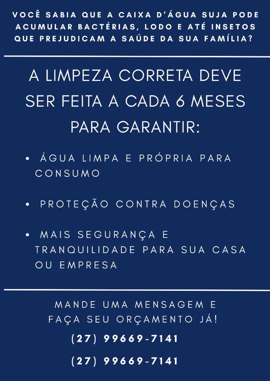 Limpeza de Caixa D'água  - Foto 2