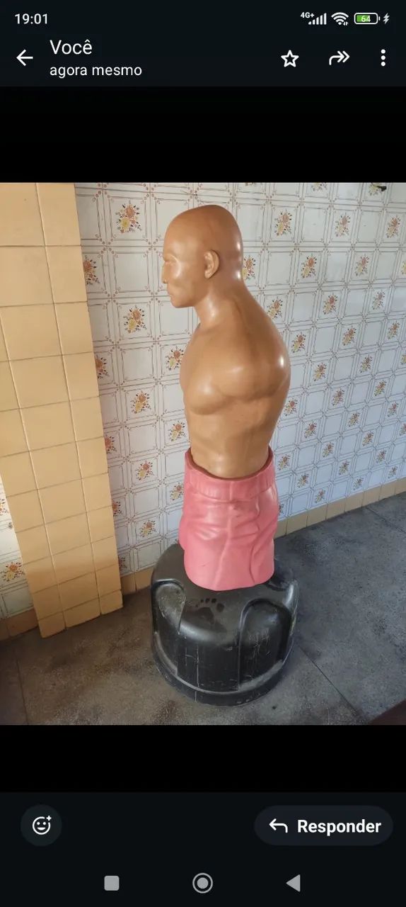 Boneco de treino boom boxe  - Foto 3