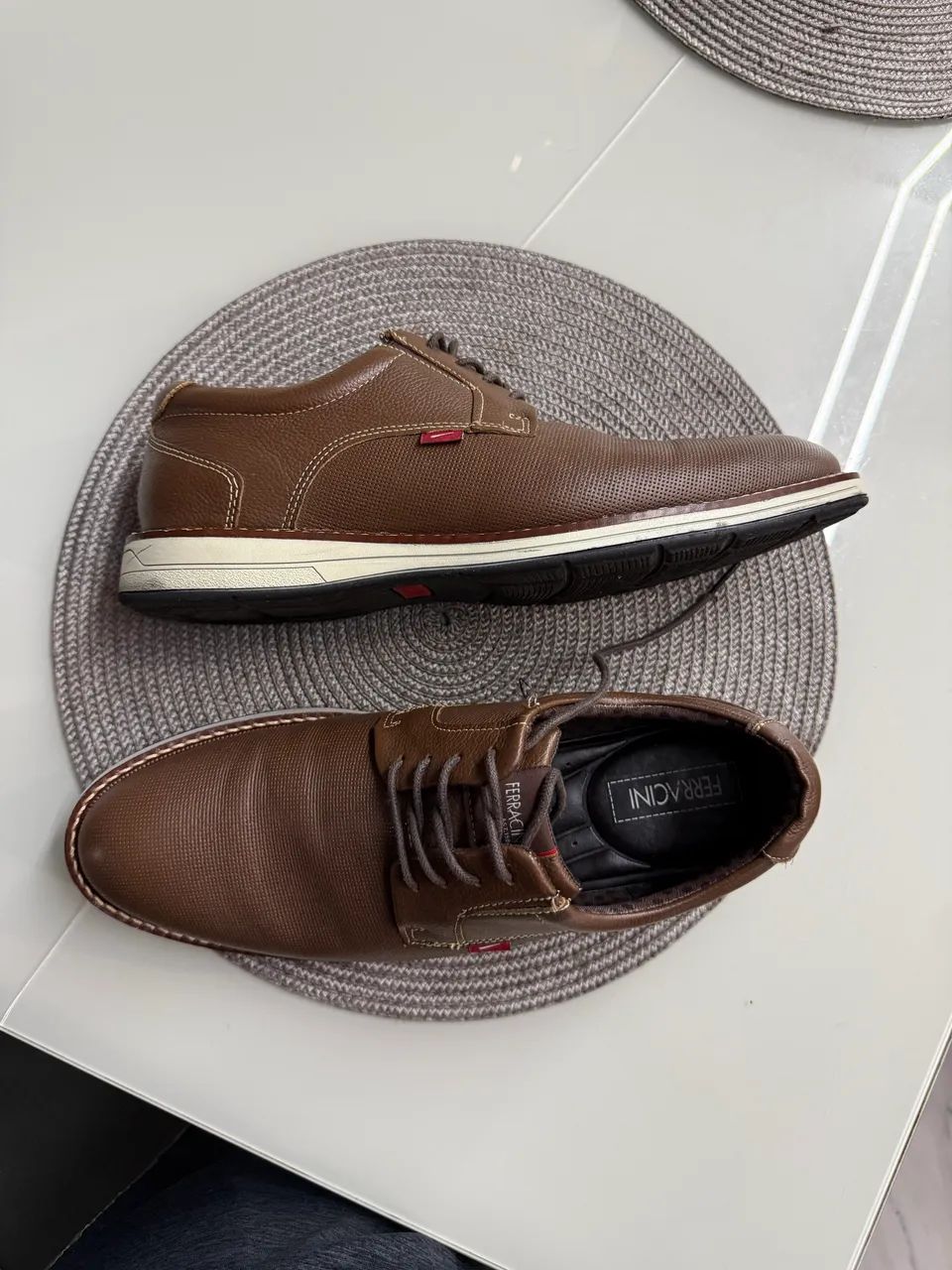 SAPATO FERRACINI MASCULINO TABACO KINGSTON - Foto 3