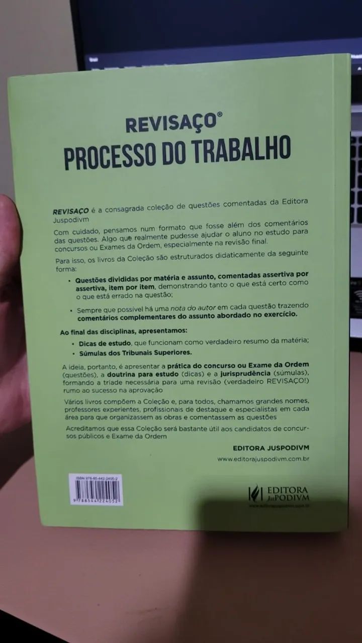 Livro: Processo do Trabalho - Coleção Revisaço - Élisson Miessa - Foto 4