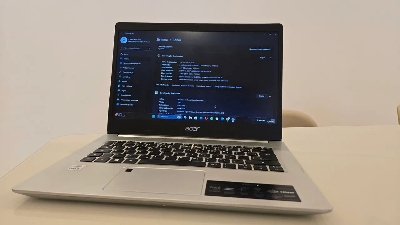 Notebook Acer Aspire 5