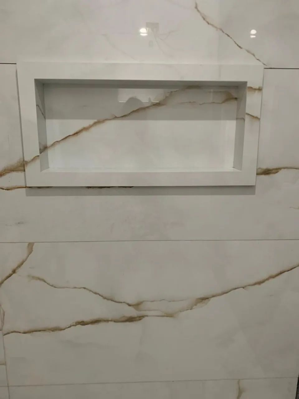 Nicho  em porcelanato para banheiro - Foto 2