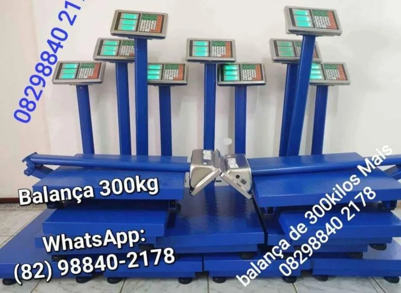 Balança Comercial 300kg - Nova!