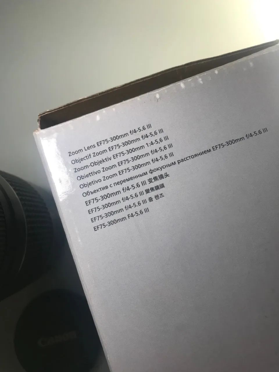 Lente Canon 75-300mm f/4-5.6 III - Foto 5