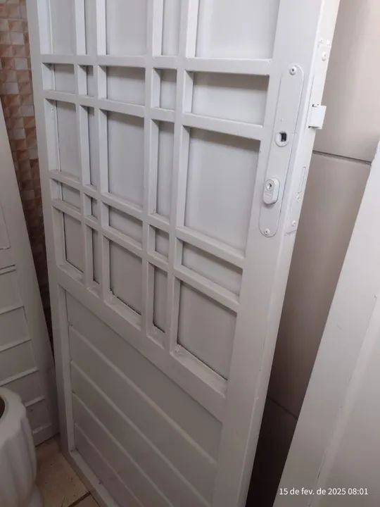 Porta de Segurança em Aço - Grade de Proteção