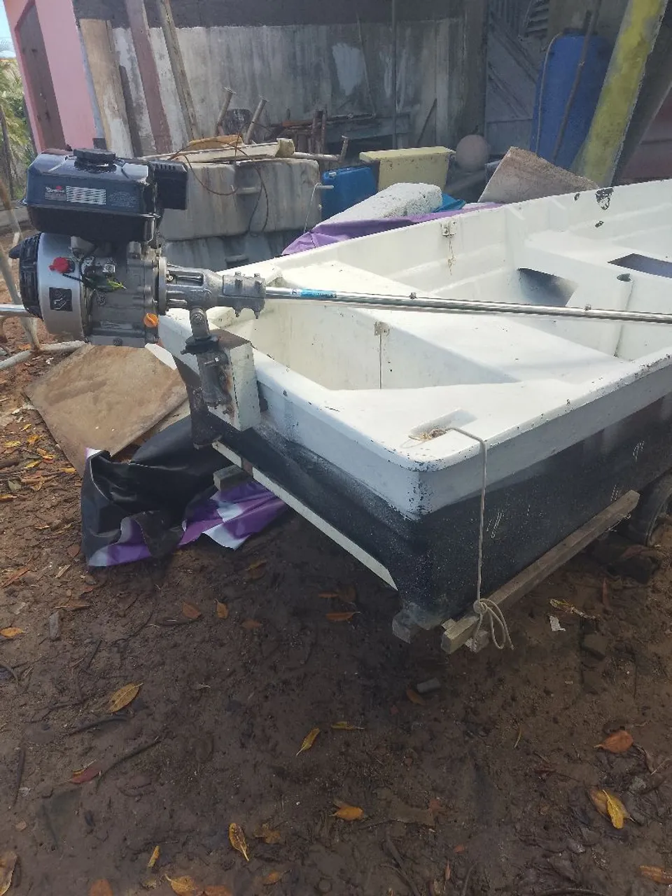 Barco com motor