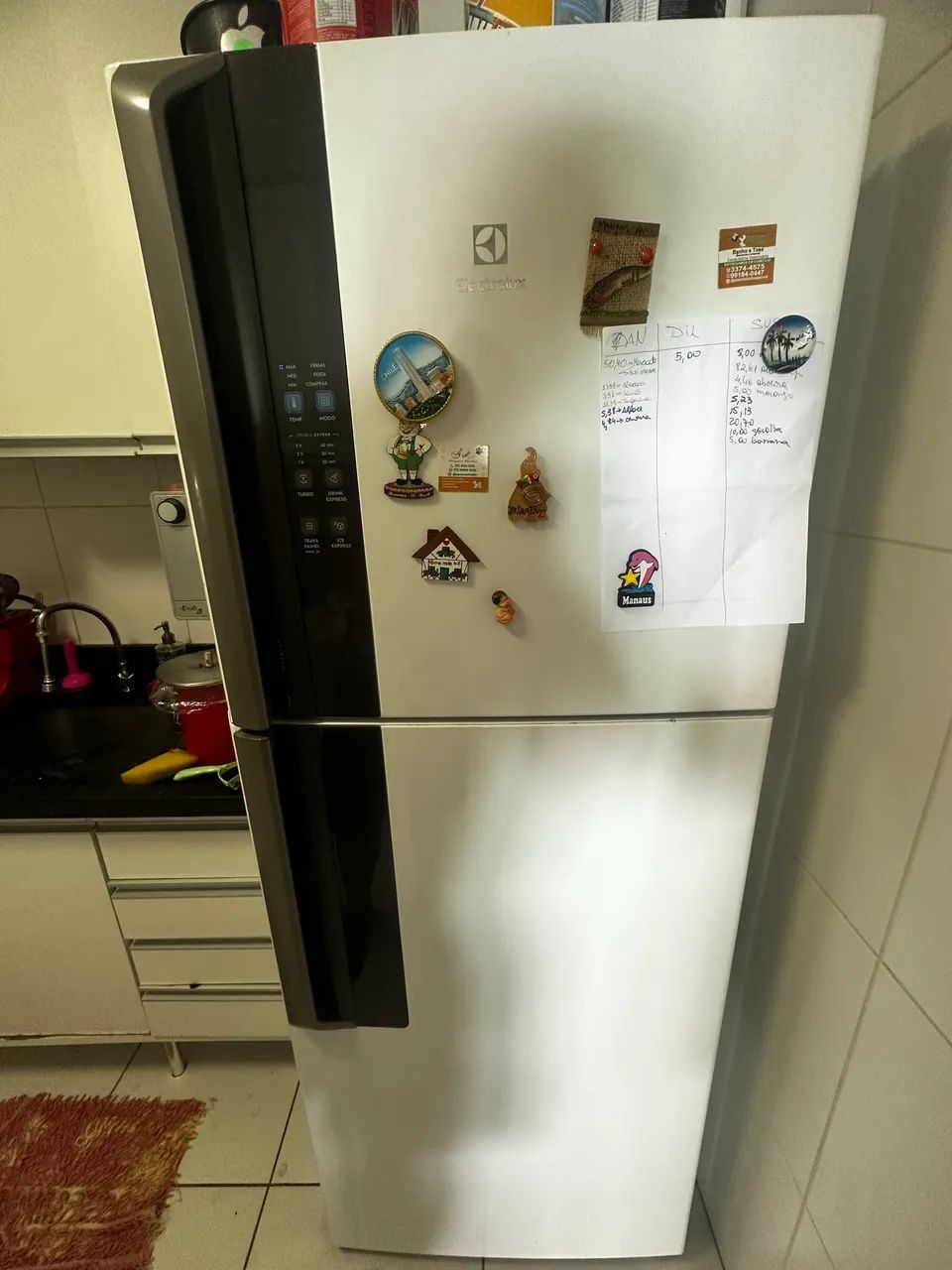 Geladeira Eletrolux (necessário ajuste no motor)