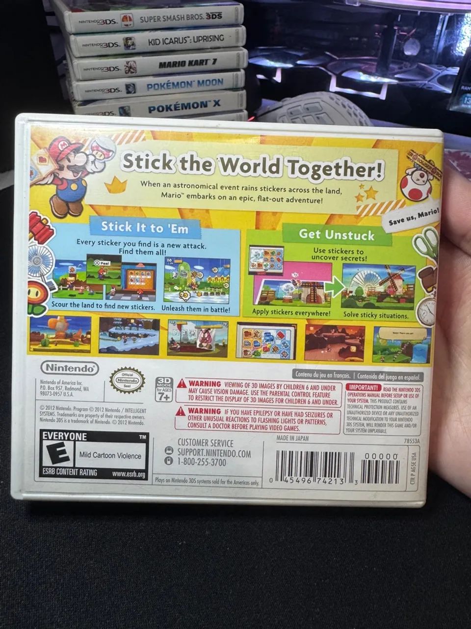 Paper Mario Sticker Star nintendo 3ds - Foto 5