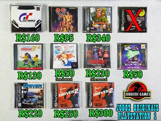 Jogos Playstation 1 Originais. PS1. Crash Team Racing, Metal Gear, Driver 2, Casper, Doom. - Foto 2
