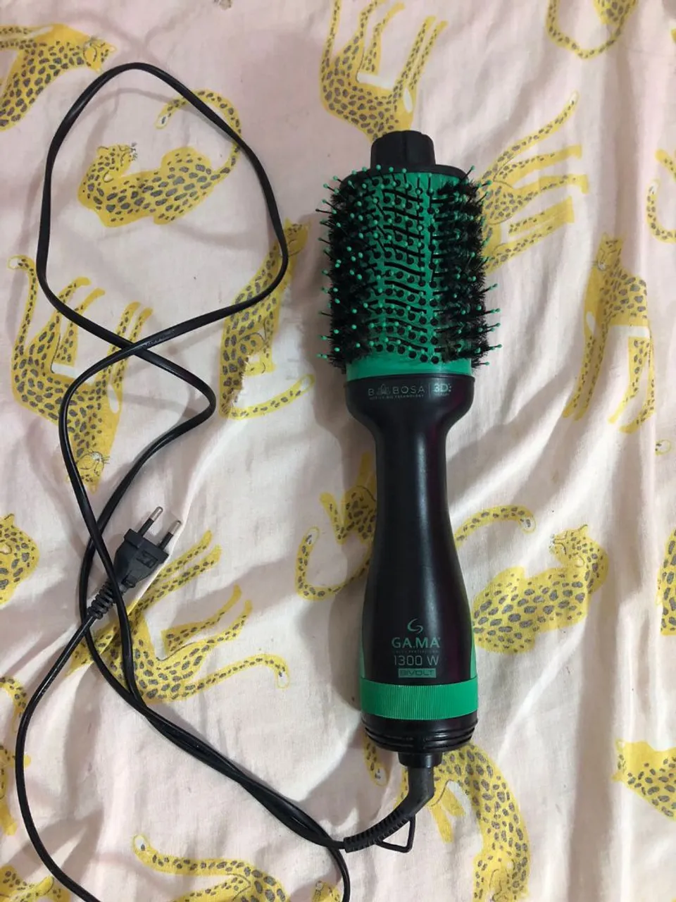 Escova Secadora Gama Italy Rosa 3D Babosa 1300W