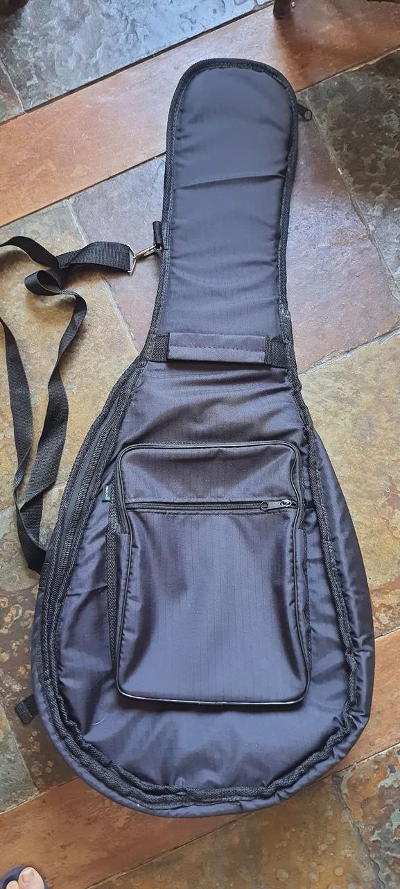 Soft Case P Violão Clássico e Folk Em Ripstop Com Pelucia - Foto 2
