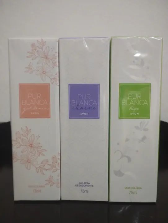 PERFUMES LINHA PUR BLANCA AVON 75ML - R$ 49,90 CADA - Foto 2