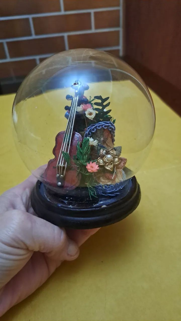 Globo com violino e flores - Foto 5