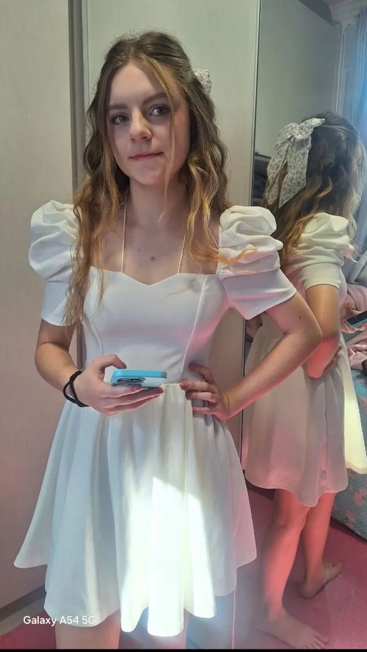 Vendo roupa vestido off white branco  - Foto 5