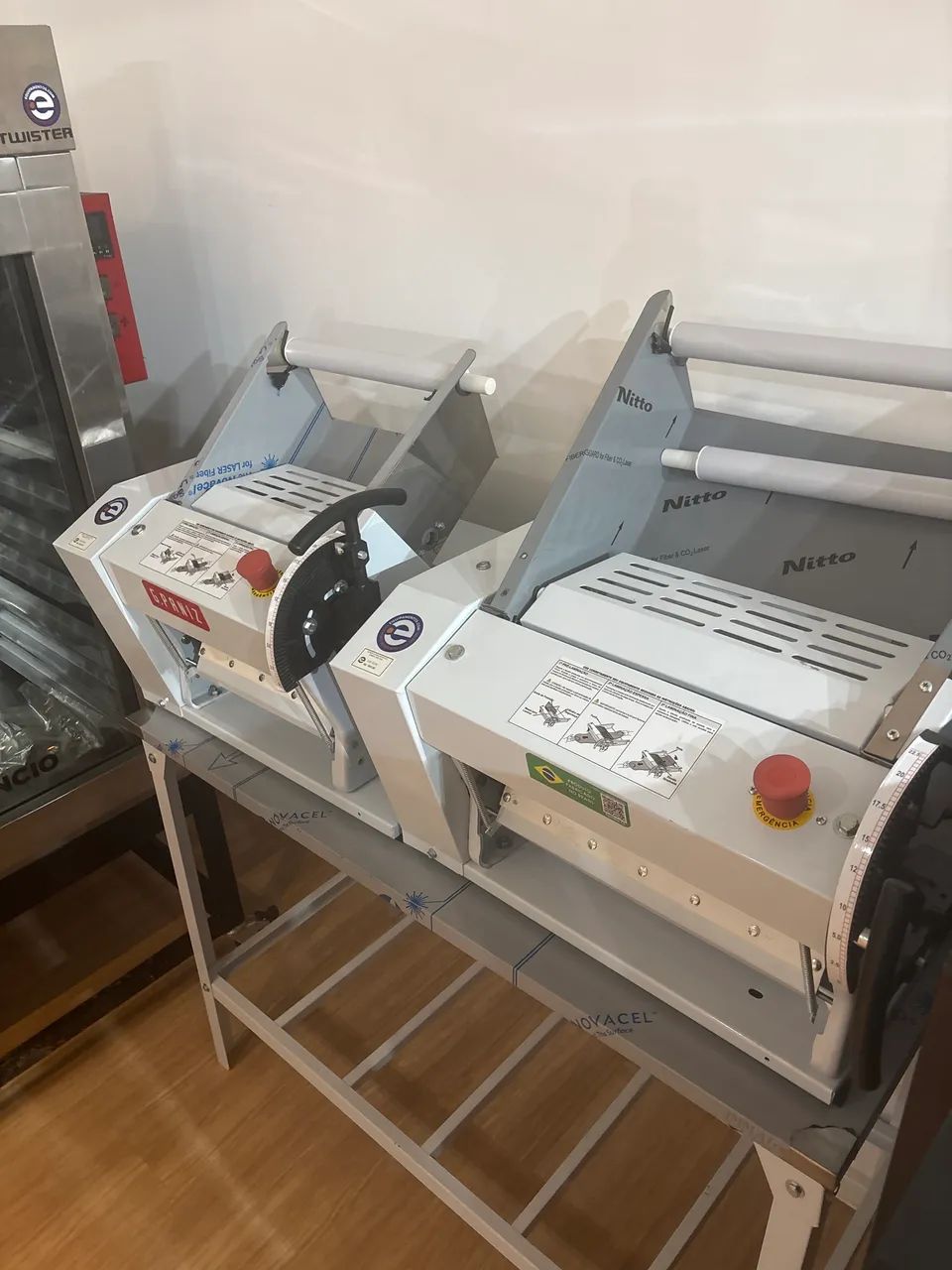 Cilindro laminador de massa 