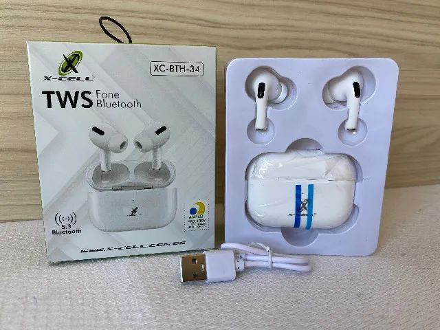 Fone de Ouvido Bluetooth TWS Premium X-Cell XC-BTH-34 - Foto 4