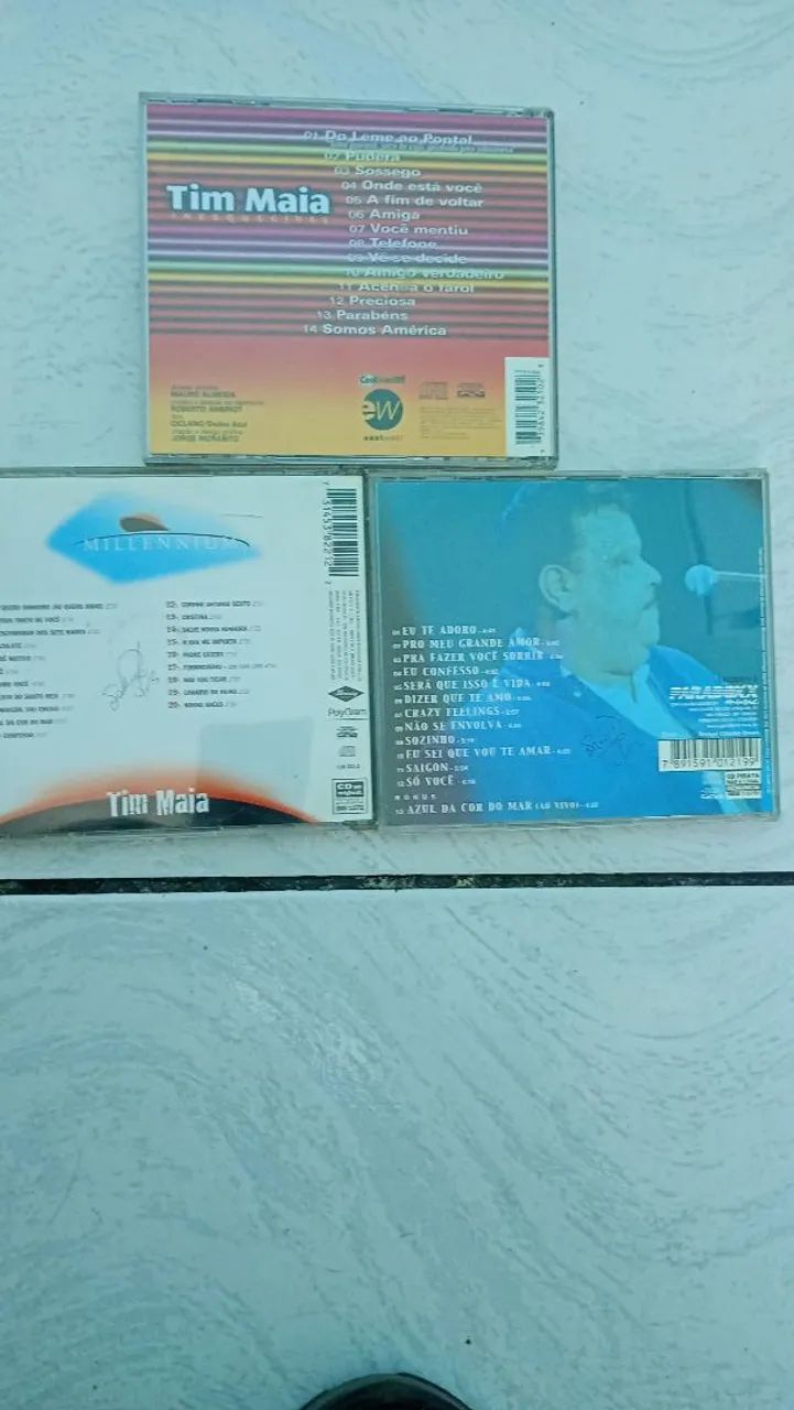 Coleção TIM MAIA. 3 cds - Foto 2