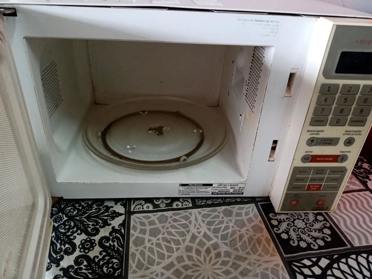 Microondas Brastemp 18 litros Entrego  - Foto 4