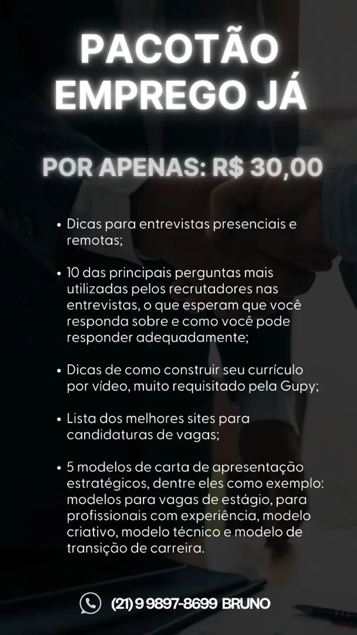 Quer vagas para qualquer área de atuação? primeiro emprego? recolocação profissional? Leia - Foto 3