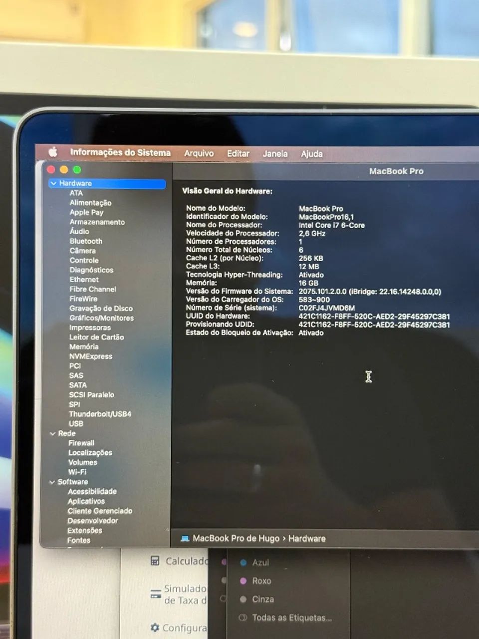 MacBook Pro 16 Pol. 16gb/512gb - 2019 - Foto 5