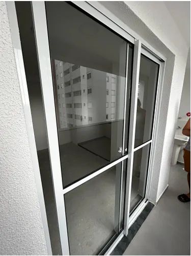 PORTA BALCÃO CORRER SACADA | ALUMÍNIO E VIDRO - Foto 2