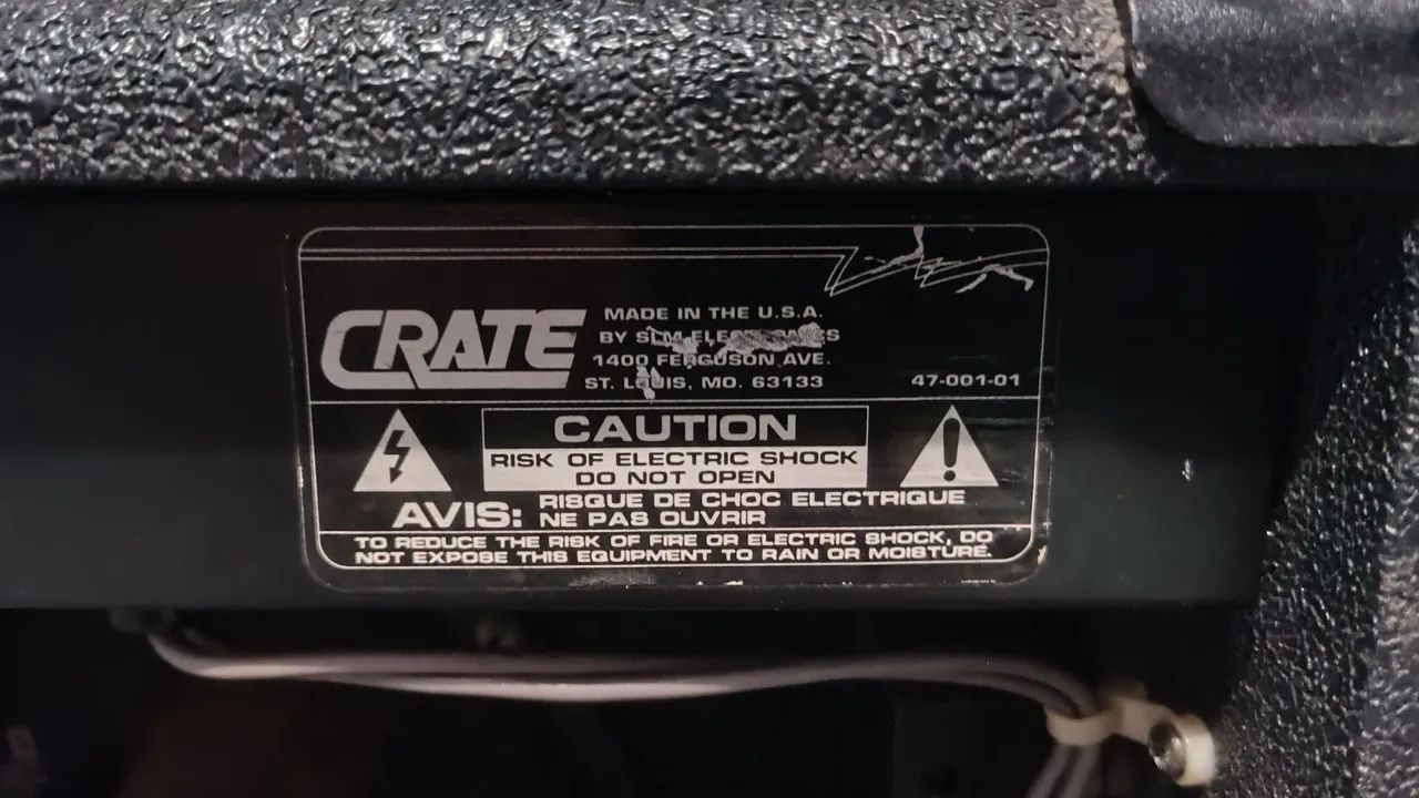 Amplificador Crate GX-80 - Foto 4