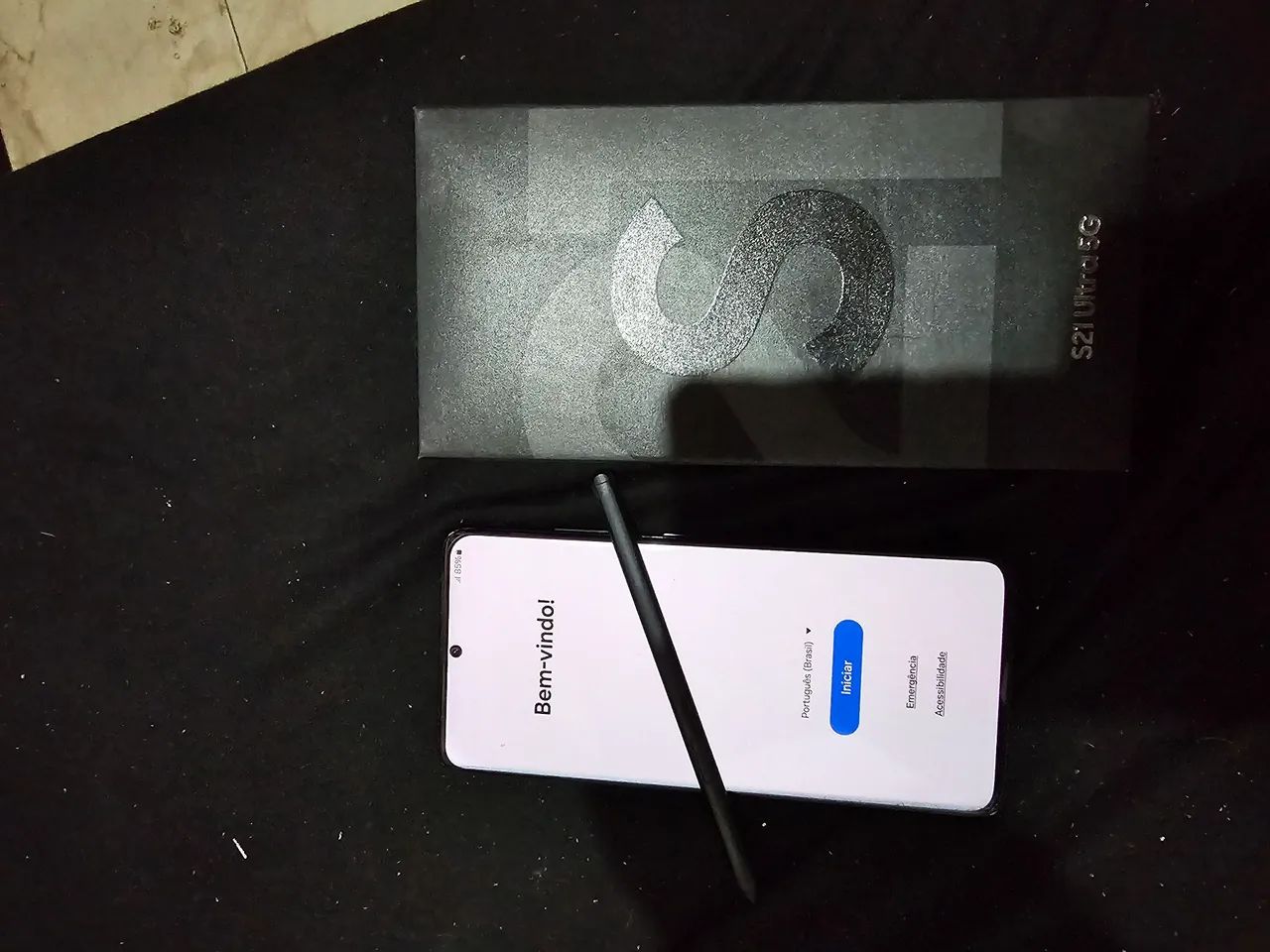Samsung Galaxy S21 Ultra 5g 256gb preto