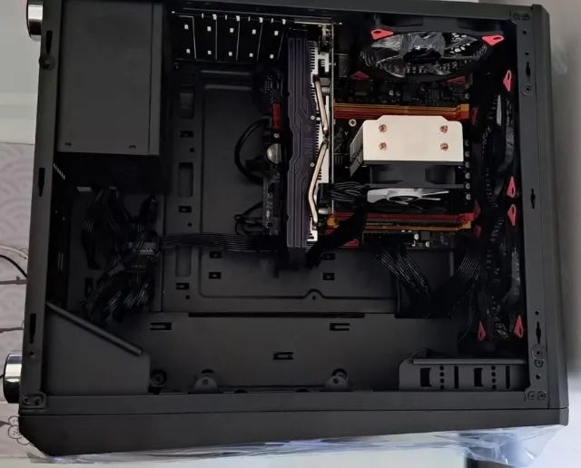 Pc Gamer Xeon X79 VG2 E5 2689 16GB RAM DDR3 Nvme 256 Fonte 600w Leiam o anuncio! - Foto 3
