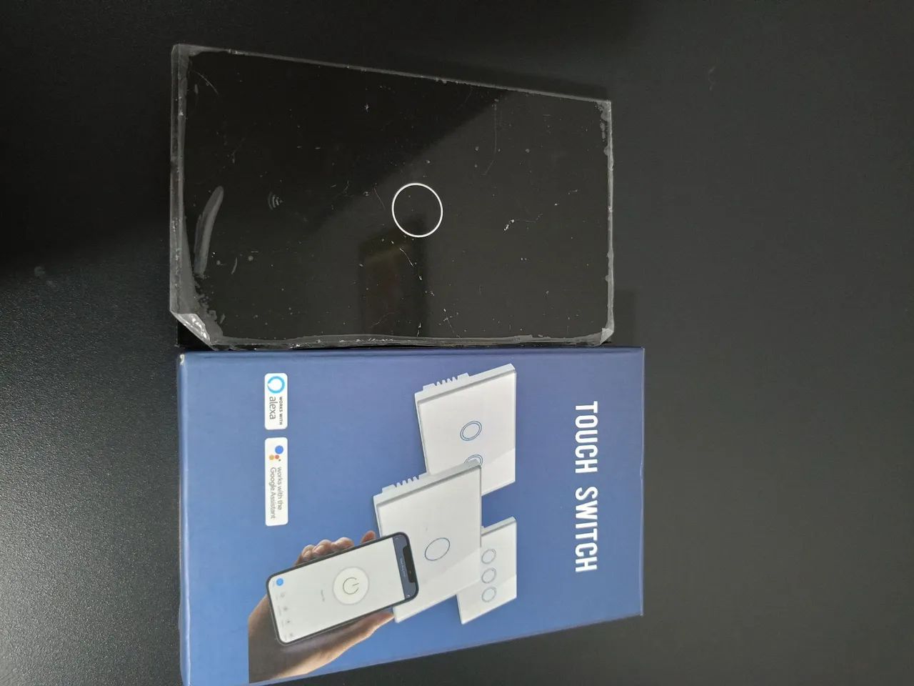 Smart 1-Key Black Switch 2.4GHz - Compatible with Alexa - New!!64297080950147121