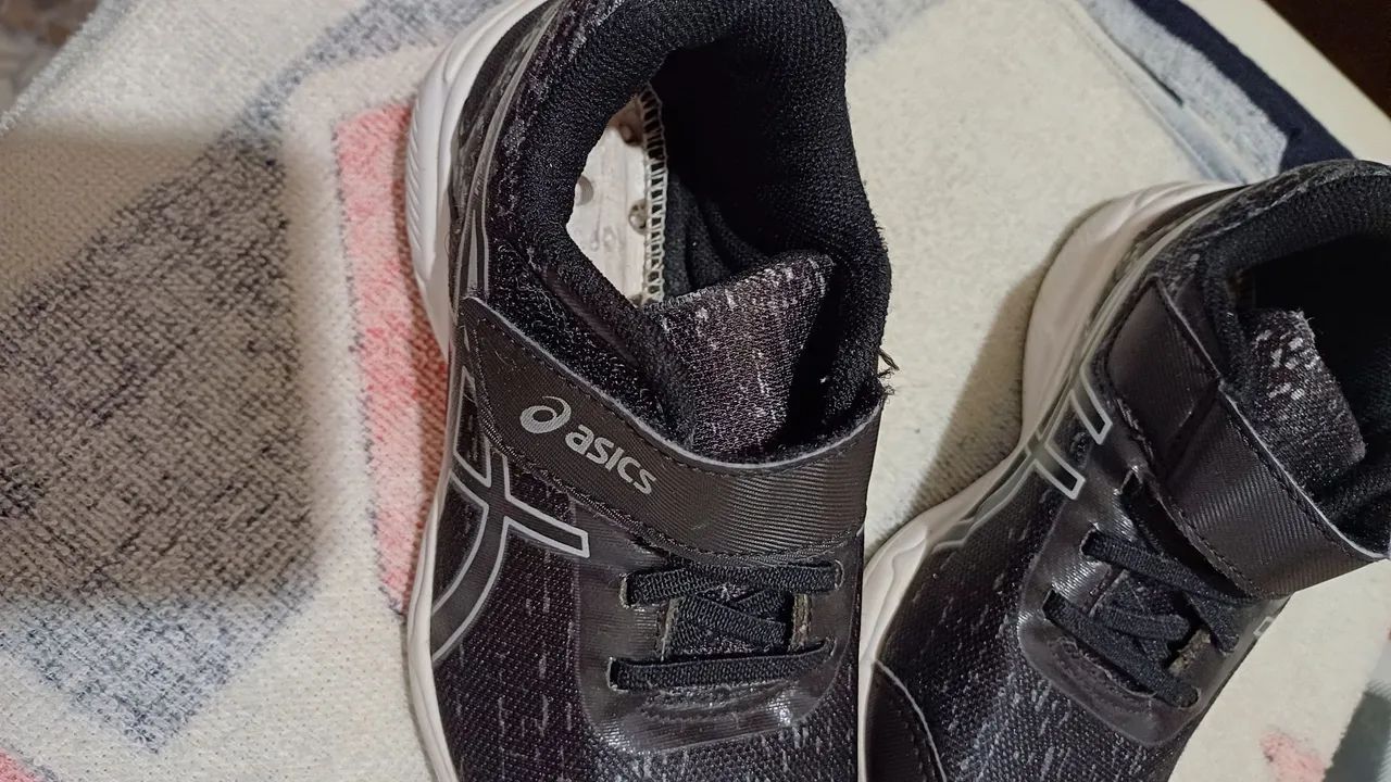 Tênis Infantil Asics Preto - Foto 2