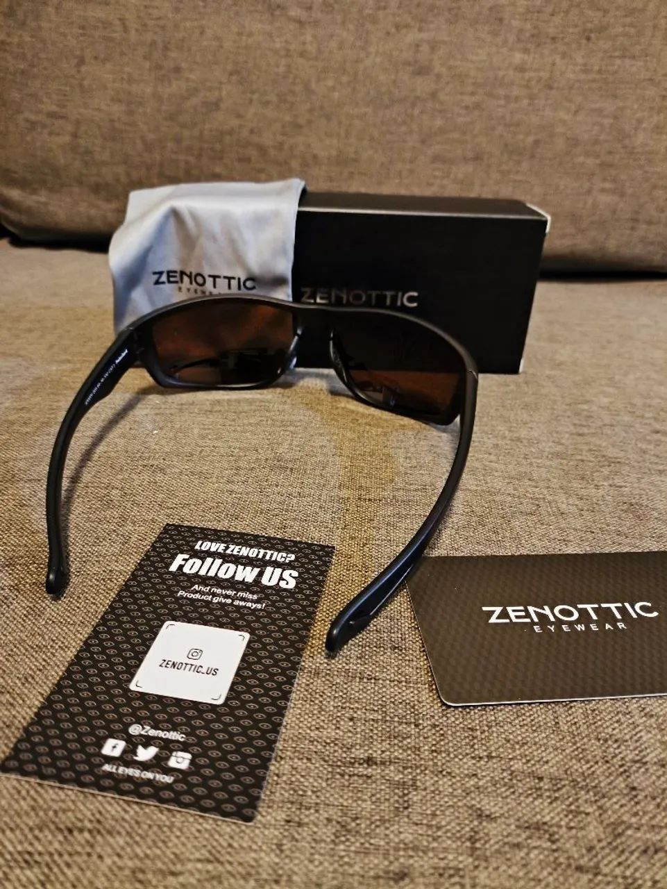 Óculos polarizado esportivo zenottic  - Foto 2