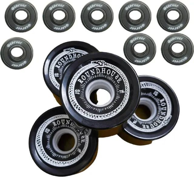 Carver C7 Par Truck + rodas + rolamentos novos zero km importados - Foto 3