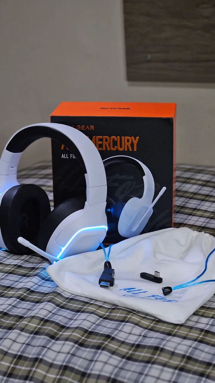 Headset Atk Mercury M1 Wireless tri-mode som 7.1